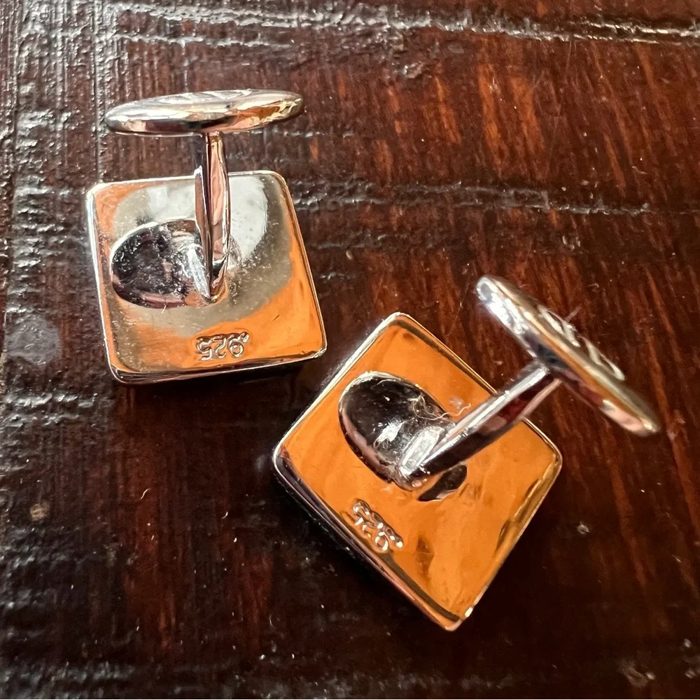 Lavender Cuff Links